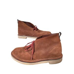 Clarks Mens Brown Suede Desert Boot Chukka Ortholite 261578817085 Size 9.5 M